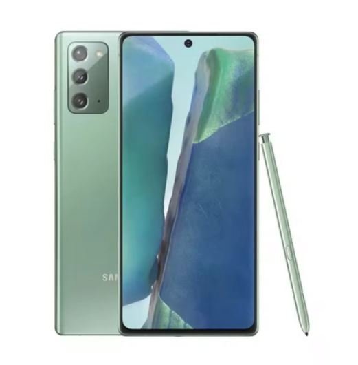 note 20 bavk green زجاج خلفي سامسونج نوت 20